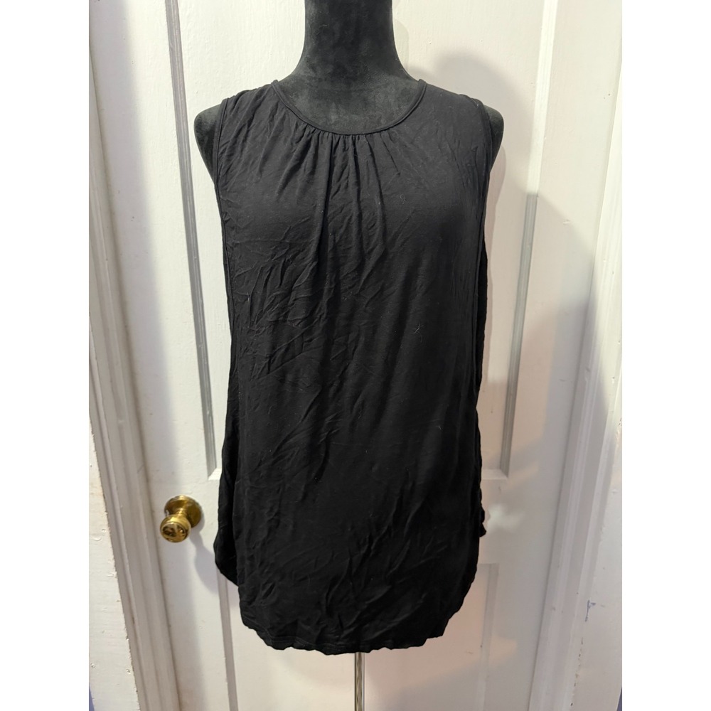 Ekouaer Black Nursing‎ Tank in 2X
